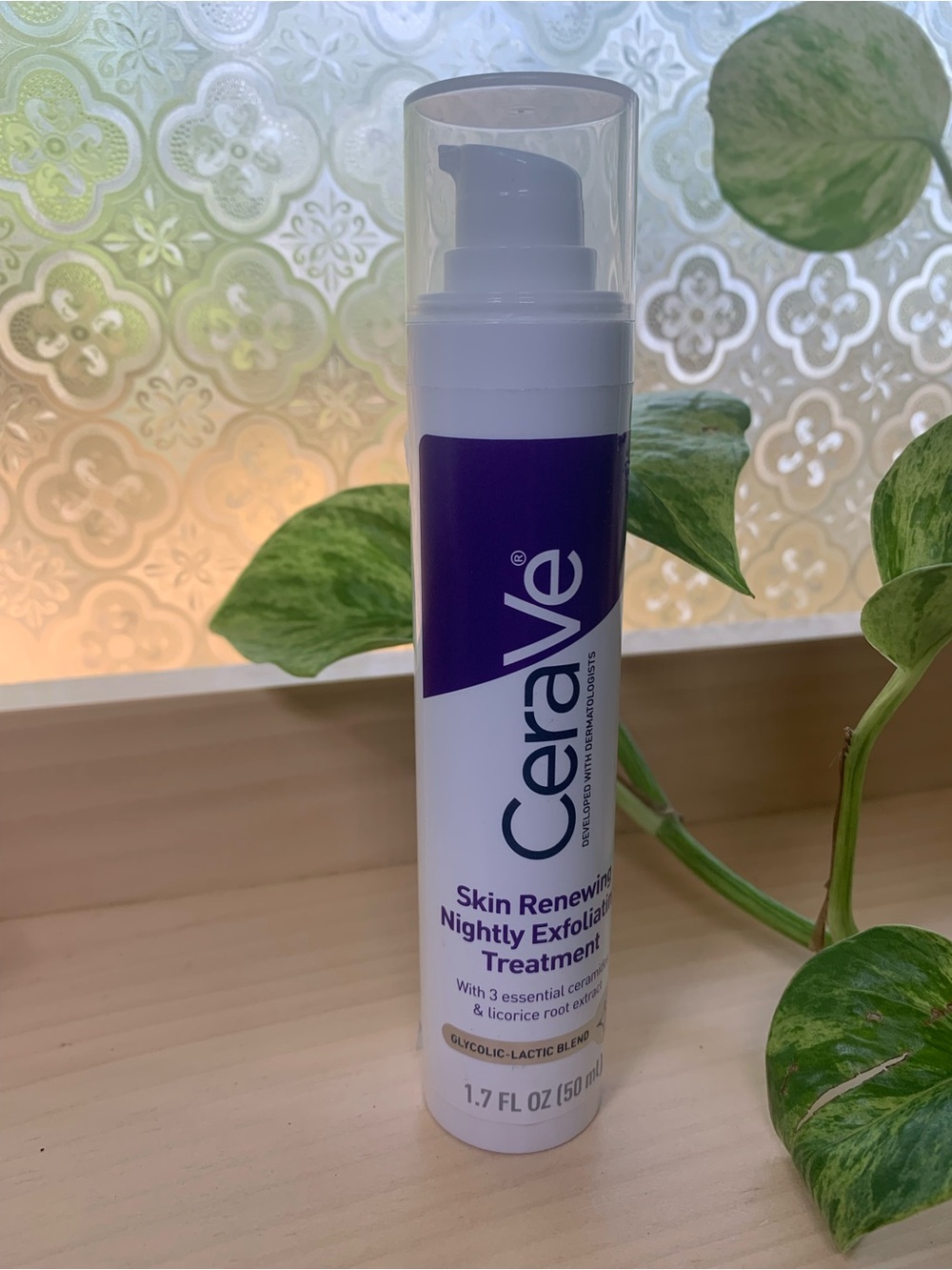 Cerave Nightly Skin Renewing Exfoliating Treatment — New